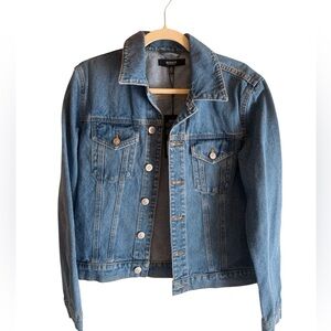 NWT Hudson NY Denim Blue Women's Jacket in Size L/XL